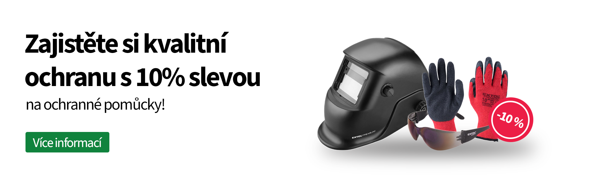 AKCE na veškeré ochranné pomůcky