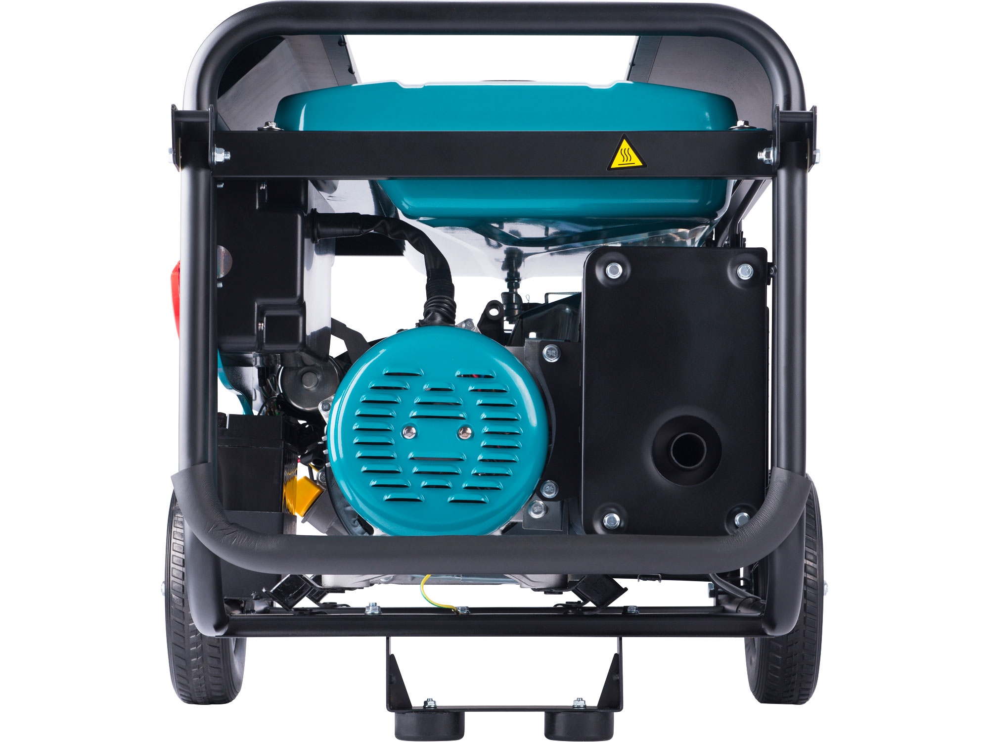 elektrocentrála benzínová 15HP/6,8kW/8,5kVA (400V), 5,5kW (230V), elektrický start, podvozek - Obrázek 5