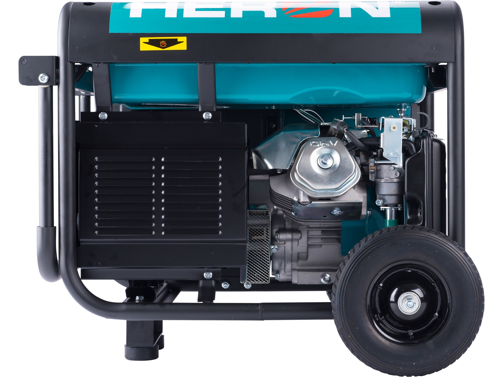 elektrocentrála benzínová 13HP/5,5kW/6,8kVA (400V), 2x2,2kW (230V), elektrický start, podvozek - Obrázek 4