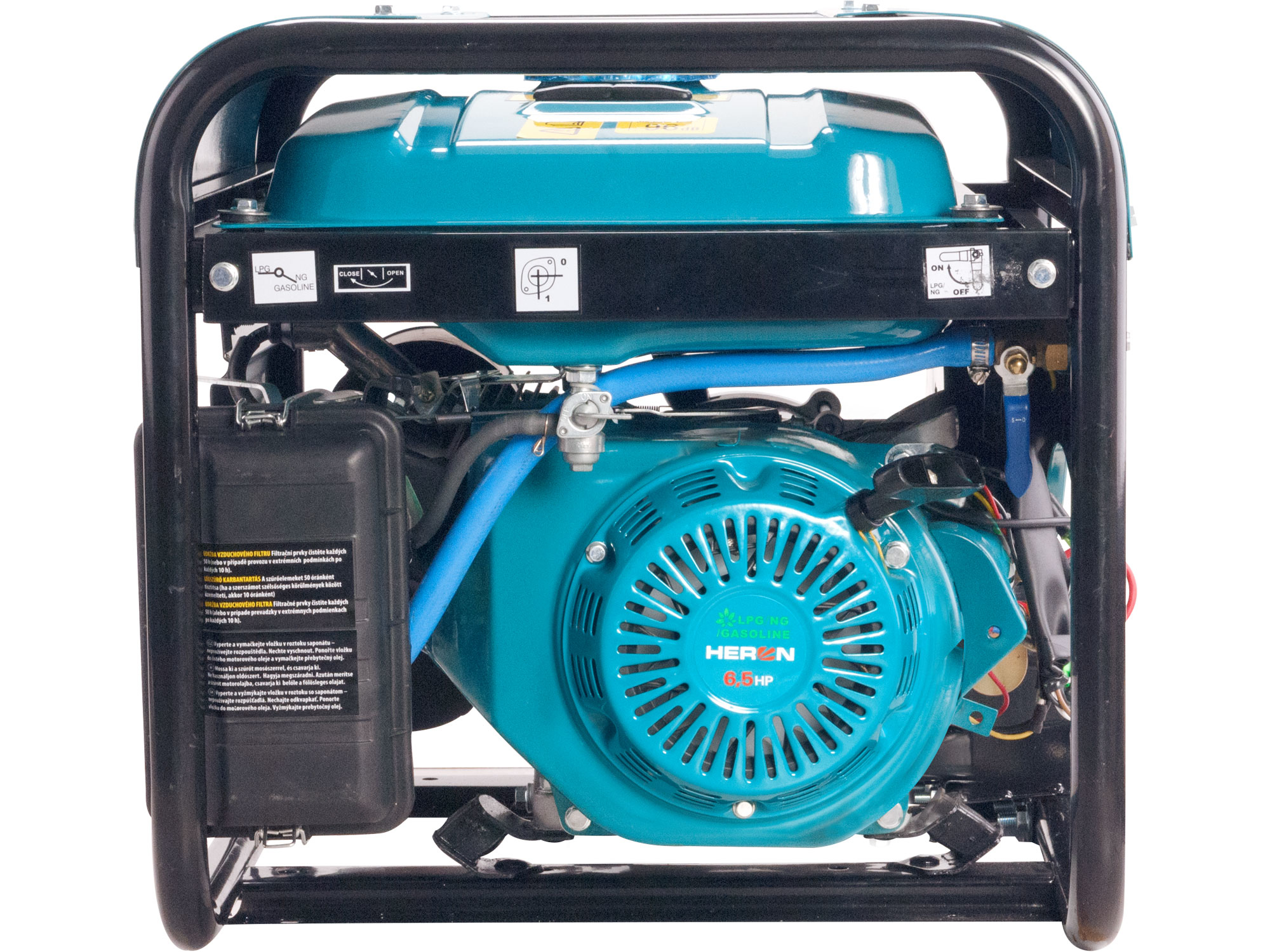 elektrocentrála benzínová a plynová (LPG/NG) 6,3HP/2,8kW, elektrický start - Obrázek 2