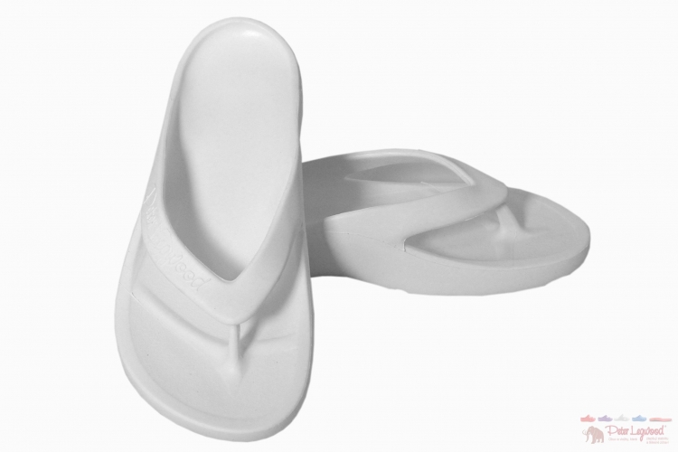 AEQUOS SHARK Bianco - žabky - Obrázek 2