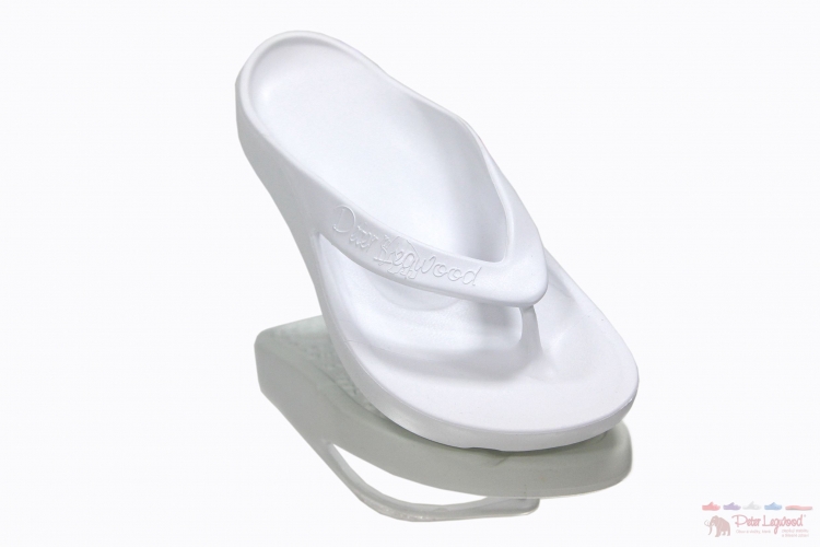 AEQUOS SHARK Bianco - žabky - Obrázek 3