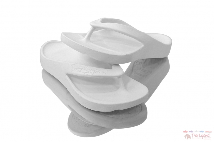 AEQUOS SHARK Bianco - žabky - Obrázek 4