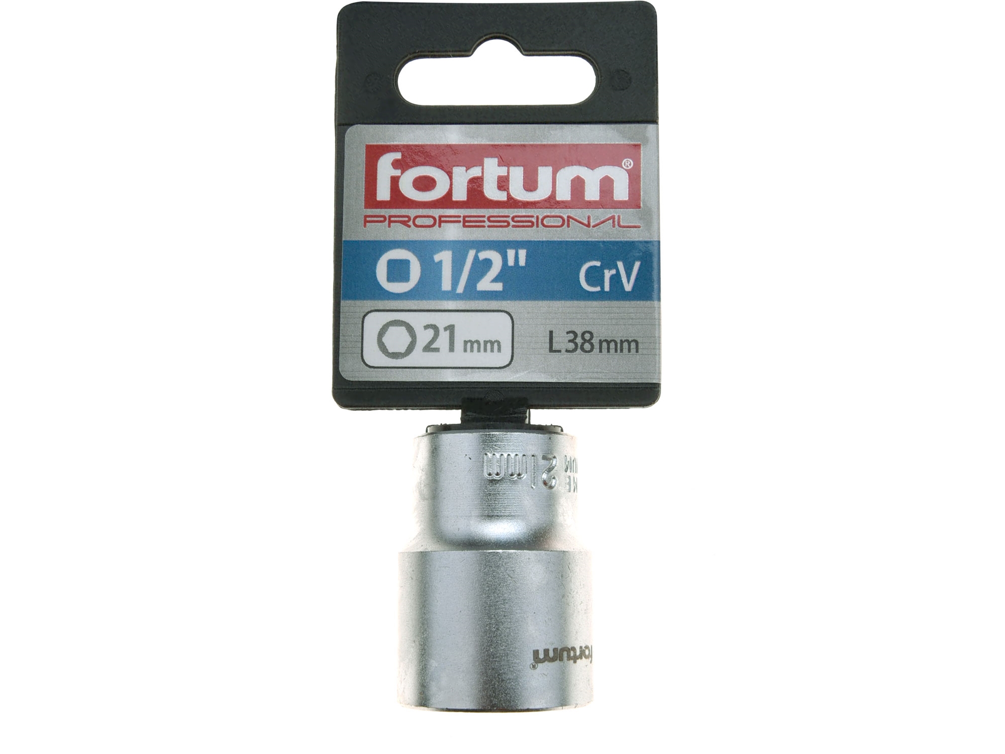 hlavice nástrčná 1/2", 21mm, L 38mm - Obrázek 2