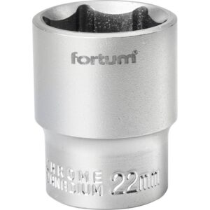 hlavice nástrčná 1/2", 22mm, L 38mm