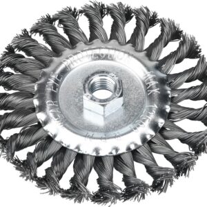 kartáč radiální copánkový, O 125mm