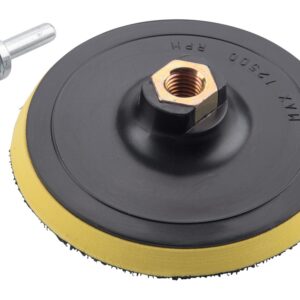 nosič brusných výseků - M14, suchý zip s redukcí úchytu do vrtačky, O 125mm