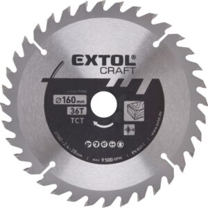 kotouč pilový s SK plátky, O 160x2,4x20mm, 36T