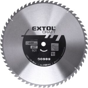 kotouč pilový s SK plátky, O 600x3,8x30mm, 60T