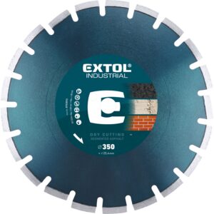 kotouč diamantový řezný segmentový na ASFALT, suché řezání, O 350x25,4x3,2mm