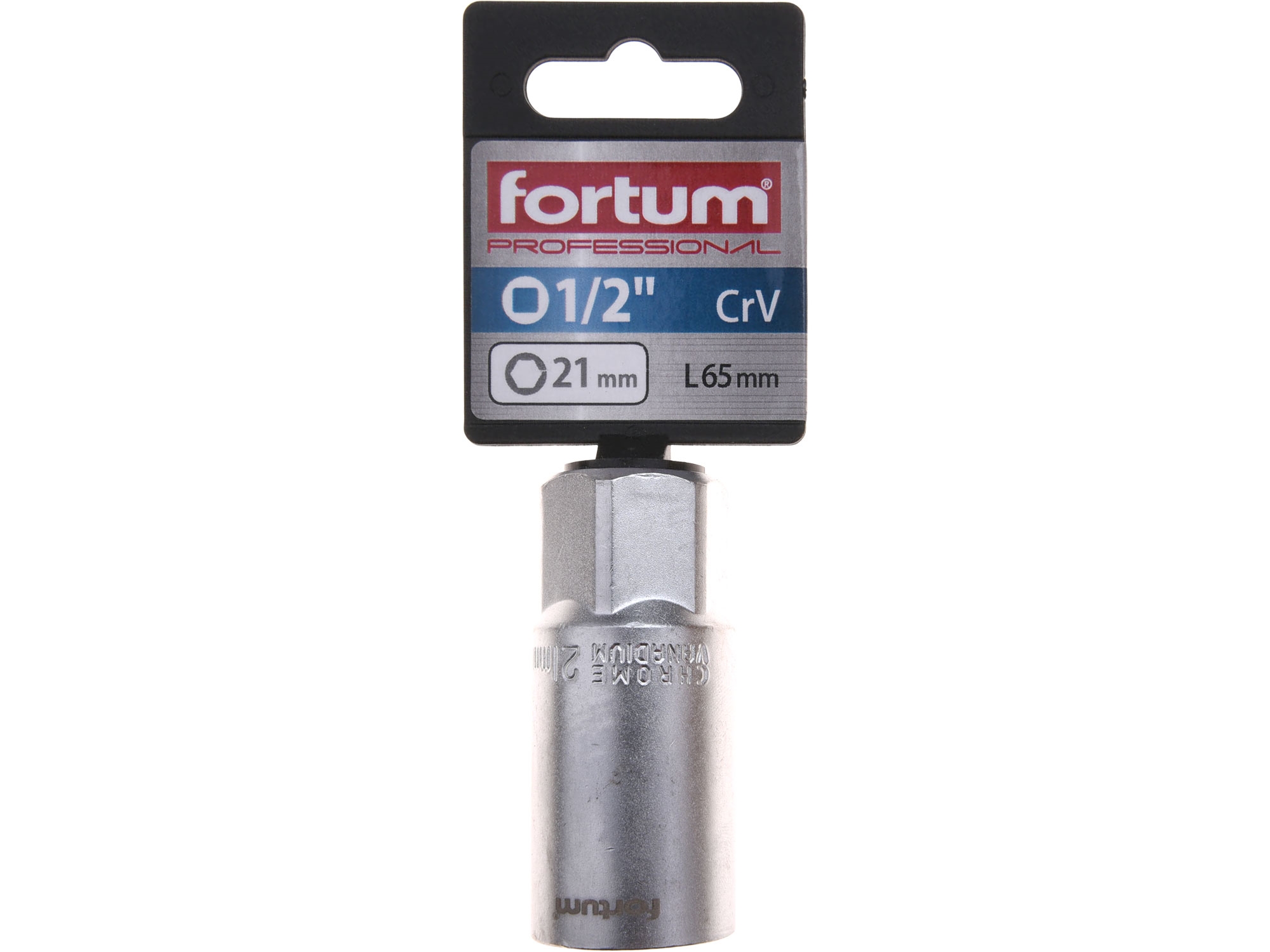 hlavice nástrčná na zapalov. svíčky 1/2", 21mm, L 65mm - Obrázek 2