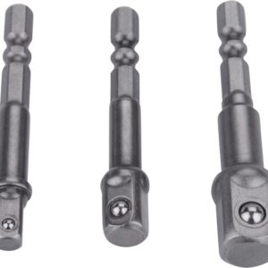 adaptéry do vrtačky, 1/4"-3/8"-1/2"
