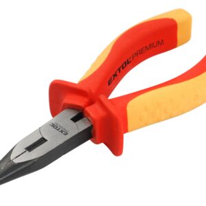 kleště půlkulaté přímé elektrikářské, 160mm, 1000V