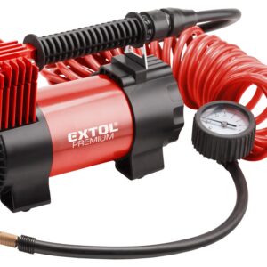 kompresor auto 12V v tašce s příslušenstvím, 12V, 10,3bar