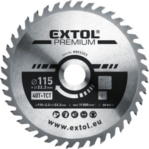 kotouč pilový s SK plátky, O 115x2,2x22,2mm, 40T