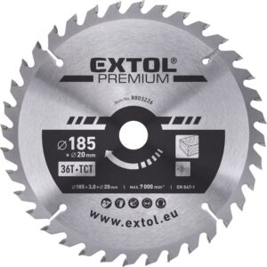 kotouč pilový s SK plátky, O 185x3,0x20mm, 36T