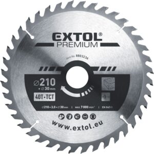kotouč pilový s SK plátky, O 210x3,0x30mm, 40T
