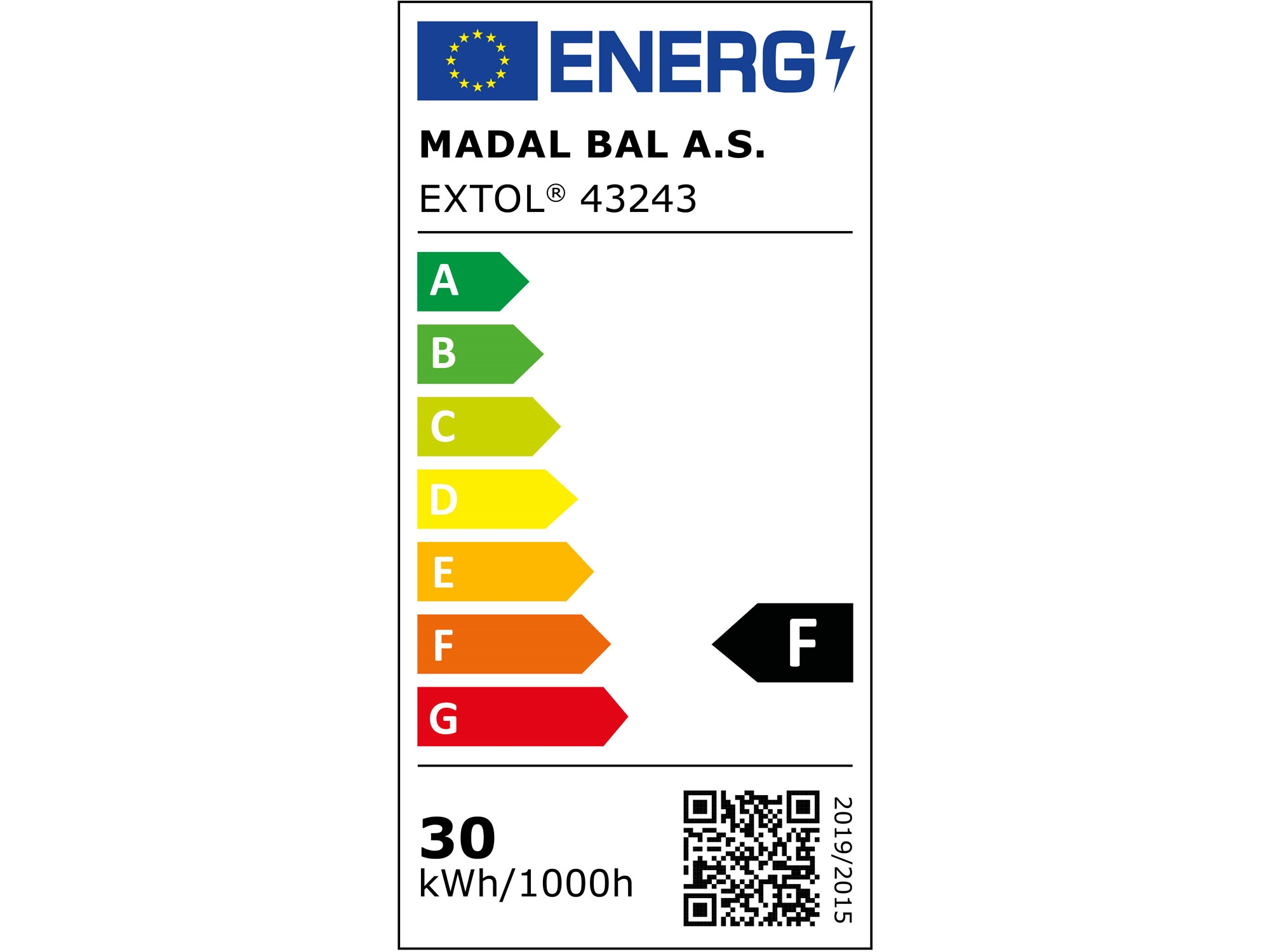 reflektor LED, 3200lm, se stojanem - Obrázek 5