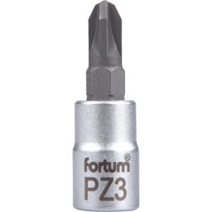hlavice zástrčná 1/4" hrot pozidriv, PZ 3, L 37mm