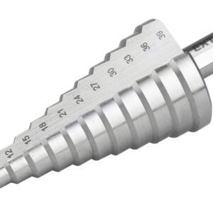 vrták stupňovitý, O 6-39mm/po 3mm, HSS-M2