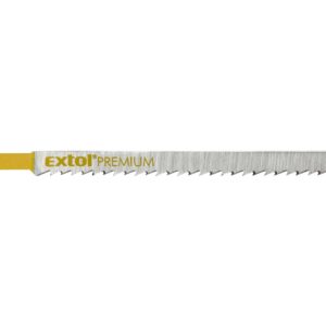 plátky do přímočaré pily 5ks, 126x4,0mm, HCS
