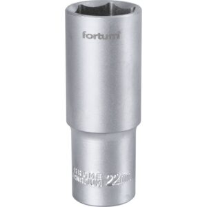 hlavice nástrčná prodloužená 1/2", 22mm, L 77mm