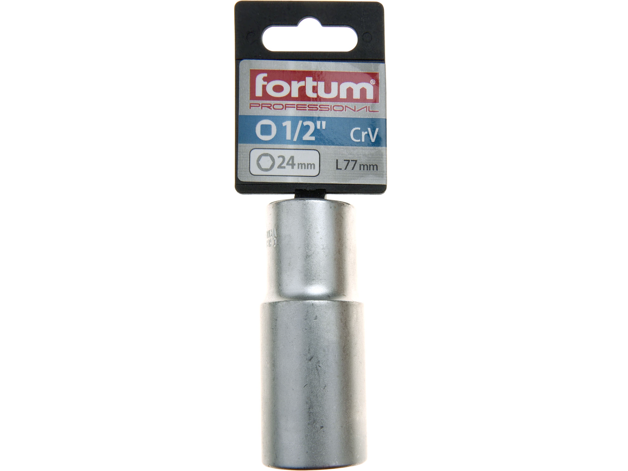 hlavice nástrčná prodloužená 1/2", 24mm, L 77mm - Obrázek 2