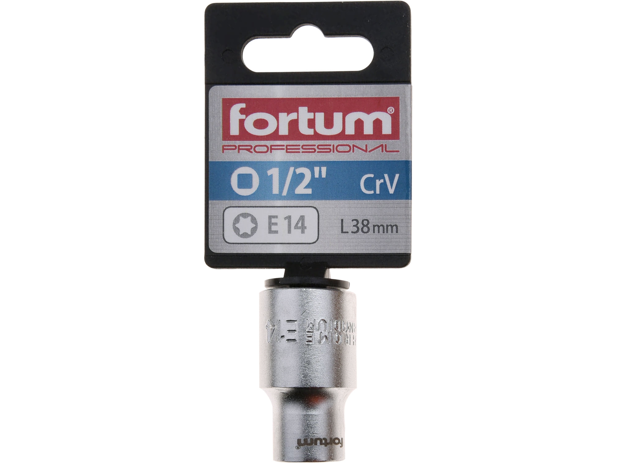 hlavice nástrčná vnitřní TORX 1/2", E 14, L 38mm - Obrázek 2