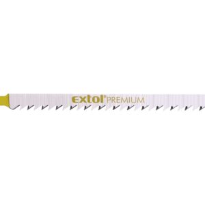 plátky do přímočaré pily 5ks, 126x4,0mm, HCS