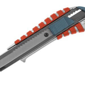 nůž ulamovací kovový s kovovou výztuhou, 18mm, Auto-lock