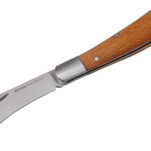 nůž štěpařský zavírací nerez, 170/100mm
