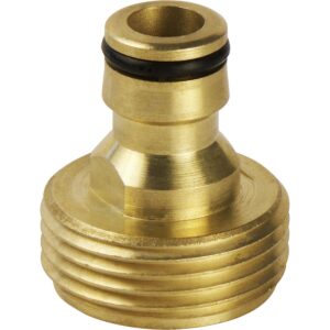 adaptér vnější zavit, 3/4", MOSAZ