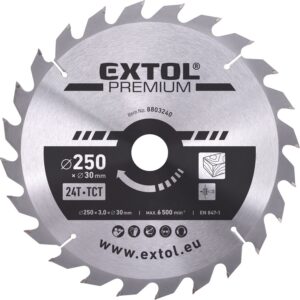 kotouč pilový s SK plátky, O 250x3,0x30mm, 24T