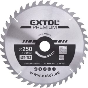 kotouč pilový s SK plátky, O 250x3,0x30mm, 40T