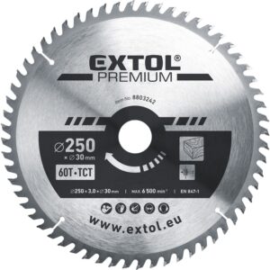 kotouč pilový s SK plátky, O 250x3,0x30mm, 60T