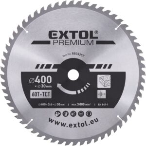 kotouč pilový s SK plátky, O 400x3,6x30mm, 60T