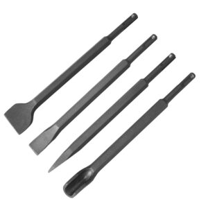 sekáče SDS PLUS, sada 4ks, 250mm