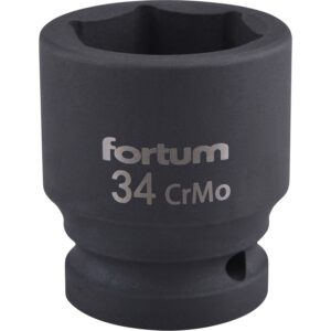 hlavice nástrčná rázová 3/4", 34mm, L 57mm, CrMoV