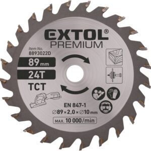 kotouč pilový s SK plátky, ?89×2,0×10mm, 24T
