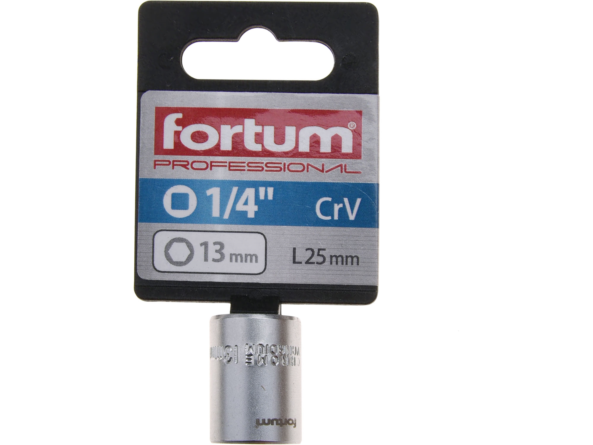 hlavice nástrčná 1/4", 13mm, L 25mm - Obrázek 2