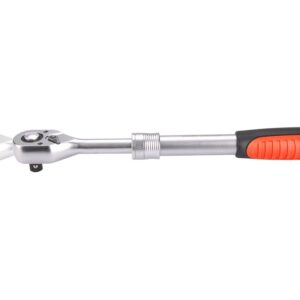 ráčna teleskopická, 45 zubů, 1/2", L 290-430mm, CrV