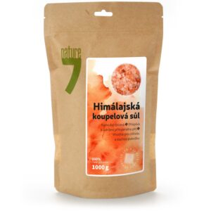 sůl himálajská nahrubo drcená, vhodná i do koupele, 1000g granule