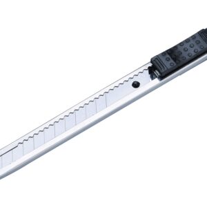 nůž ulamovací celokovový nerez, 9mm, Auto-lock