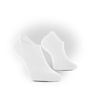 BAMBOO ULTRASHORT MEDICAL Speciální antibakteriální ponožky bílé
