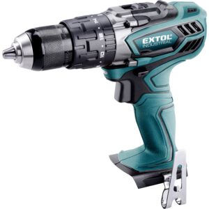 vrtací šroubovák aku s příklepem, 18V Li-ion, 4 pólový motor, 2000mAh, bez baterie a nabíječky