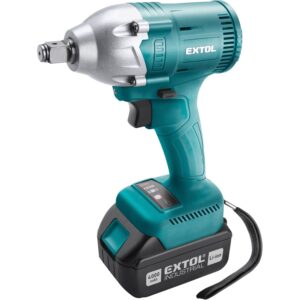 utahovák rázový aku 1/2", brushless, 18V Li-ion, 2x4000mAh