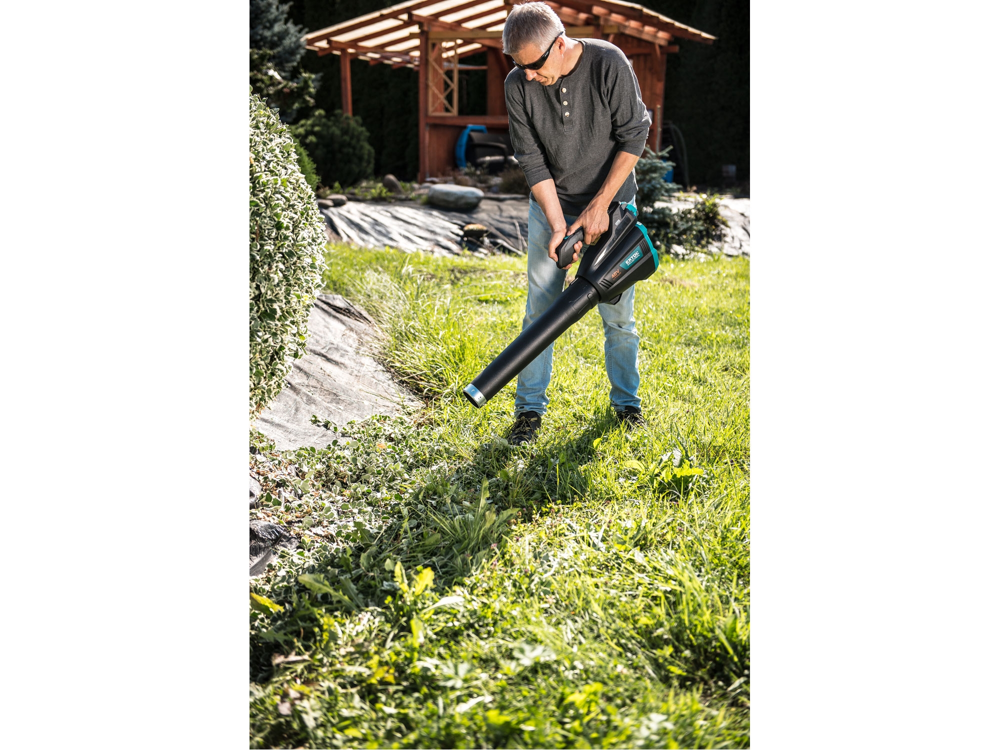 fukar zahradní aku, BRUSHLESS, 40V Li-ion, 2500mAh - Obrázek 6