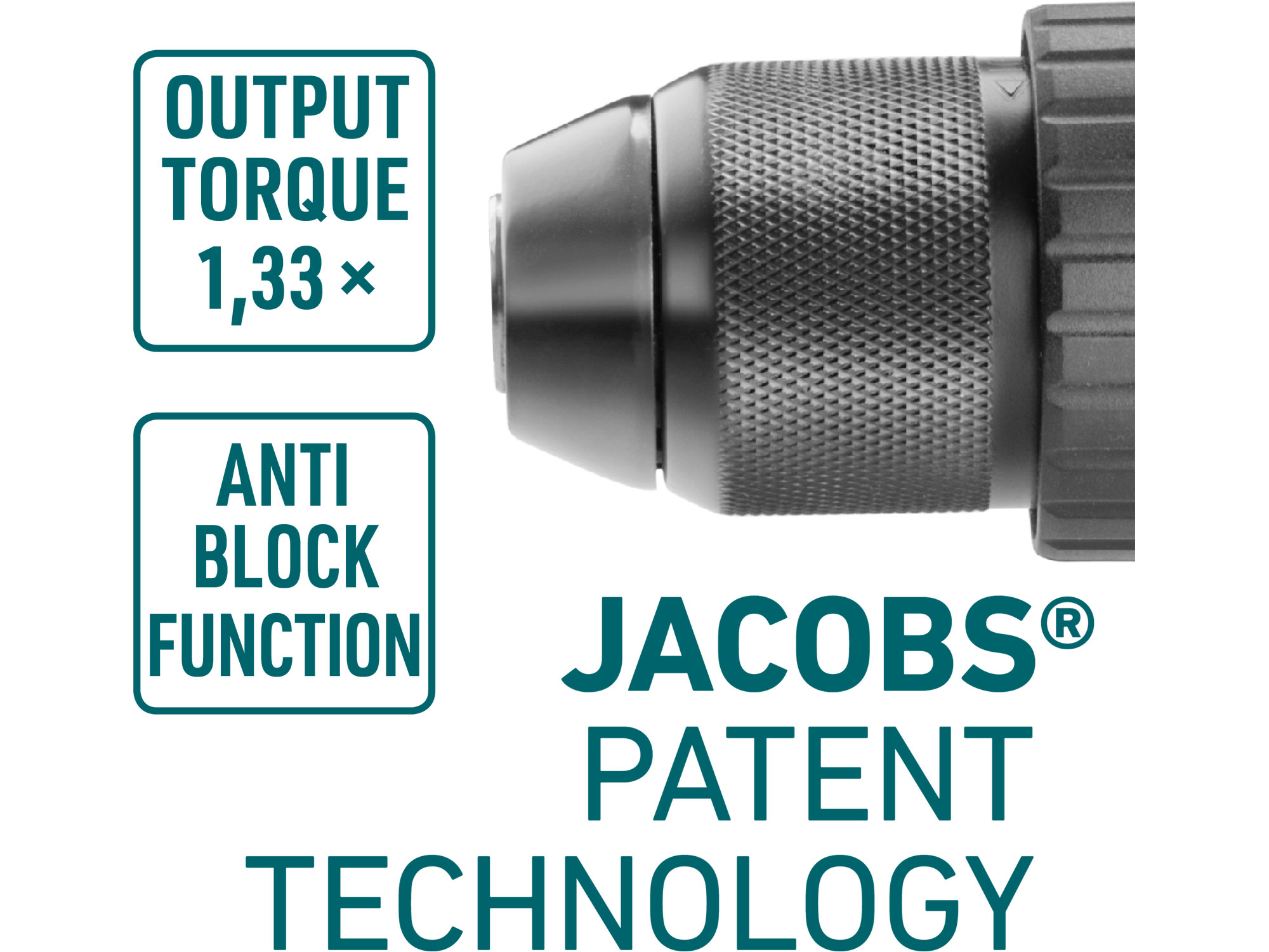 vrtací šroubovák aku s příklepem SHARE20V, BRUSHLESS, 20V Li-ion, 2Ah - Obrázek 5