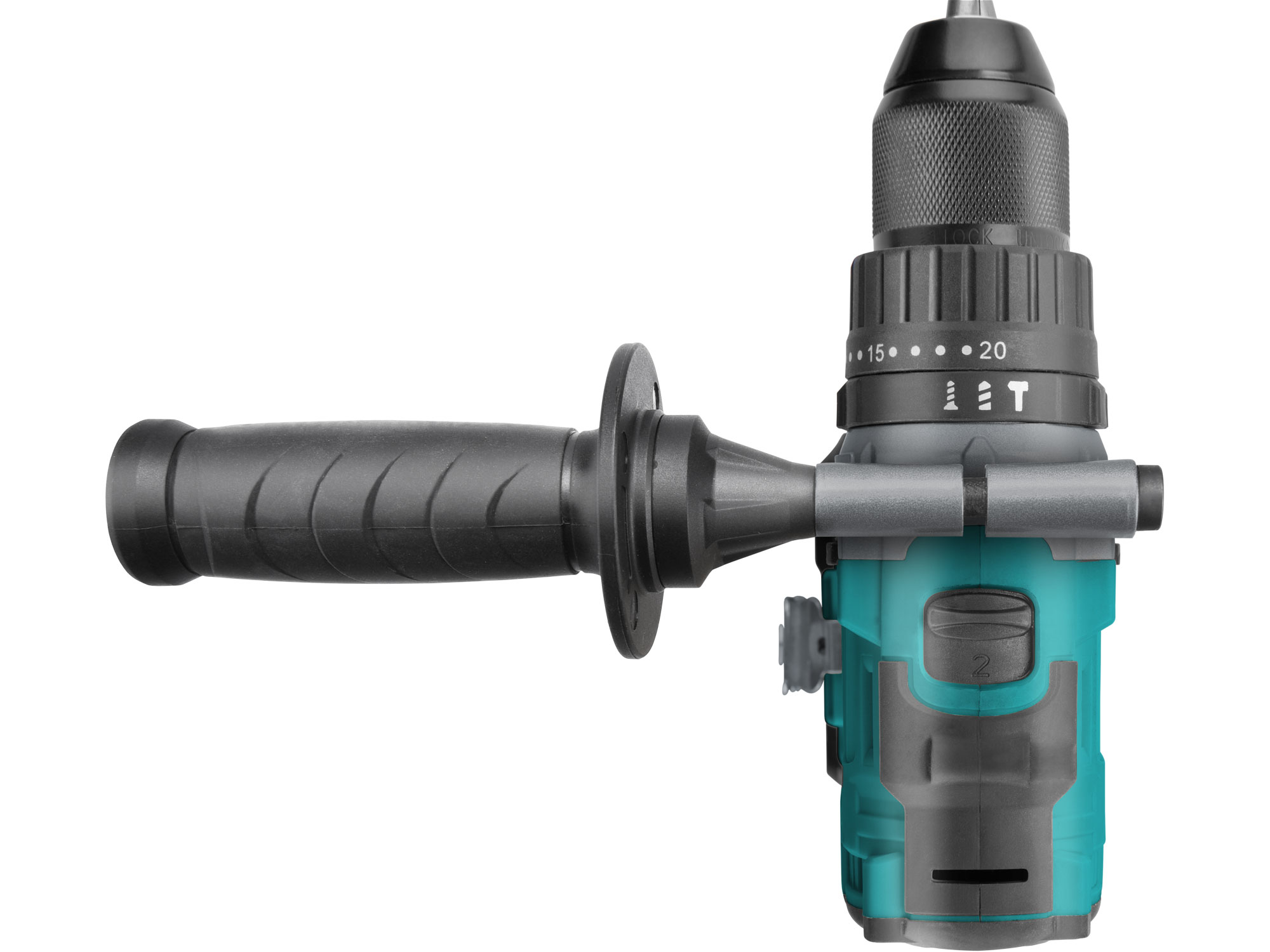 vrtací šroubovák aku s příklepem SHARE20V, BRUSHLESS, 20V Li-ion, 2Ah - Obrázek 7