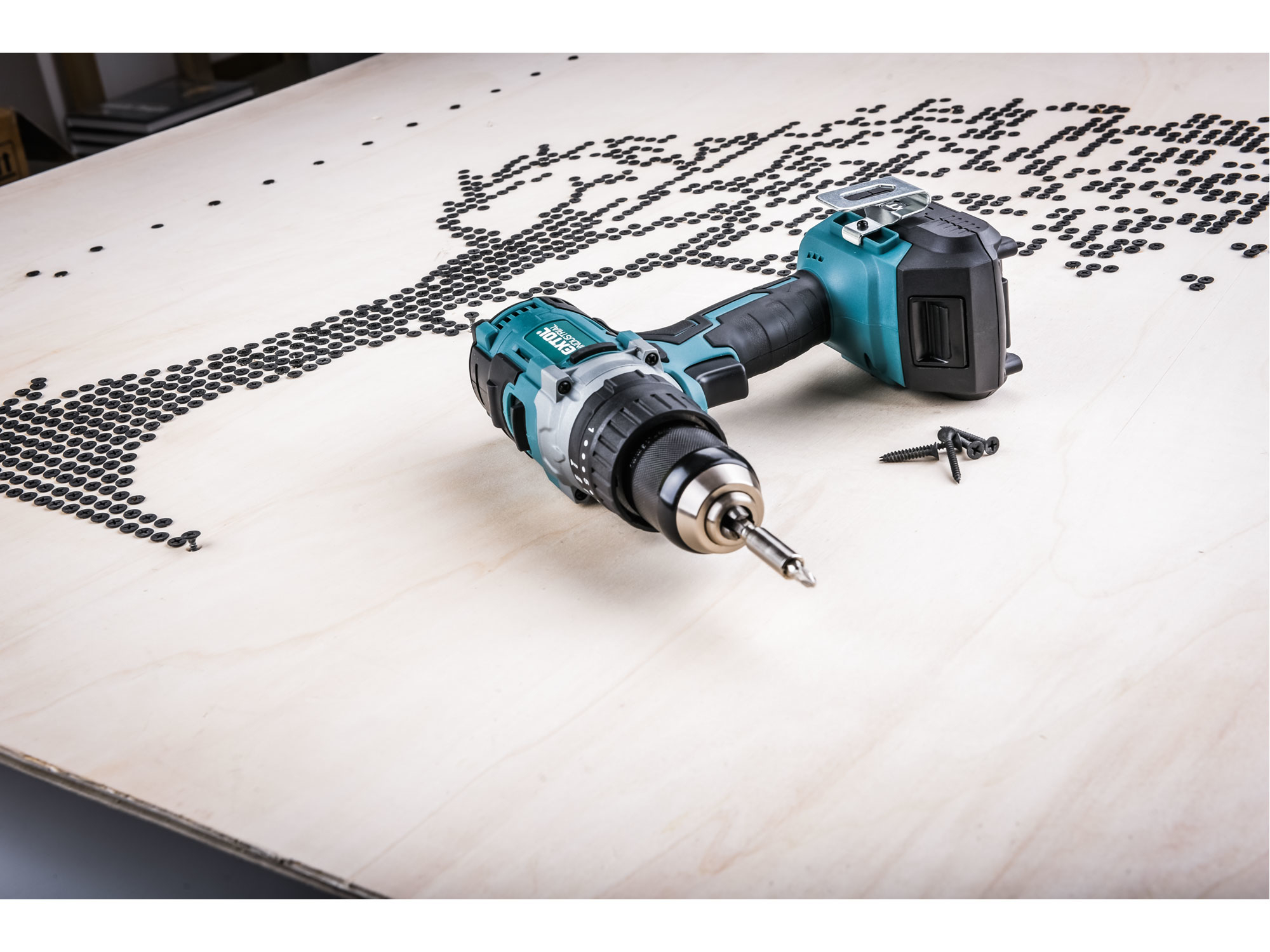 vrtací šroubovák aku s příklepem SHARE20V, BRUSHLESS, 20V Li-ion, 2Ah - Obrázek 16